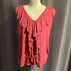 Ann Klein mauve tank top